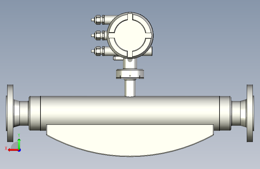 ABB流量测量计-FCB450.Y0.Y0.050R0.D4.A1.C.3.D1.G0.A 背面视图