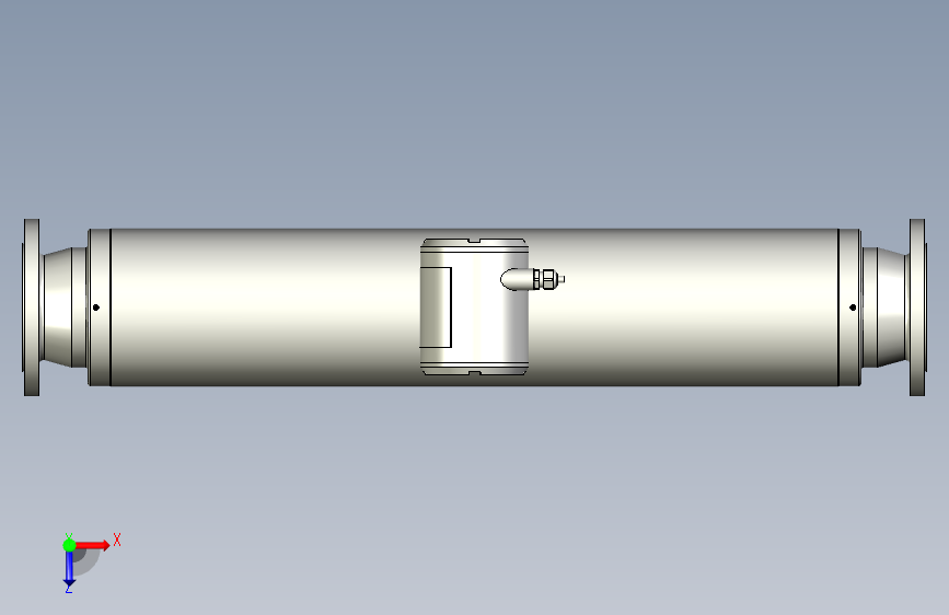 ABB流量测量计-FCB450.Y0.Y0.100R0.D2.A1.C.3.D1.G0.A 俯视图