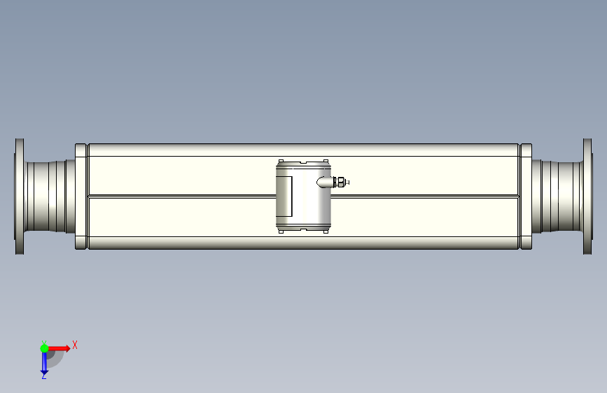 ABB流量测量计-FCB450.Y0.Y0.150R0.D2.A1.C.3.D1.G0.A 俯视图