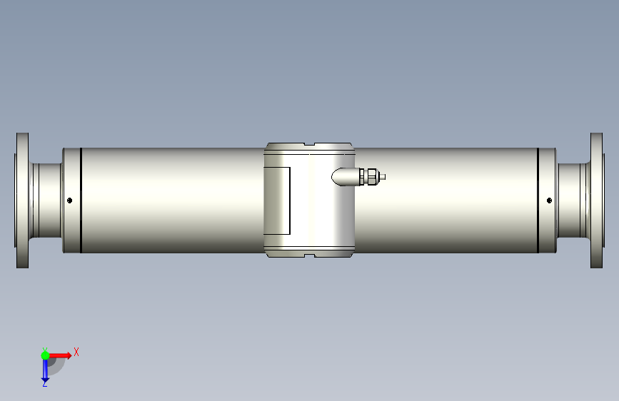 ABB流量测量计-FCB450_INCH.Y0.Y0.080R0.D2.A1.C.3.D1.G0.A 俯视图