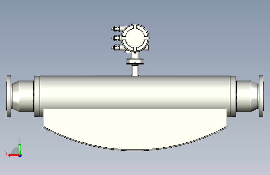 ABB流量测量计-FCB450_INCH.Y0.Y0.100E1.D2.A1.C.3.D1.G0.A 背面视图