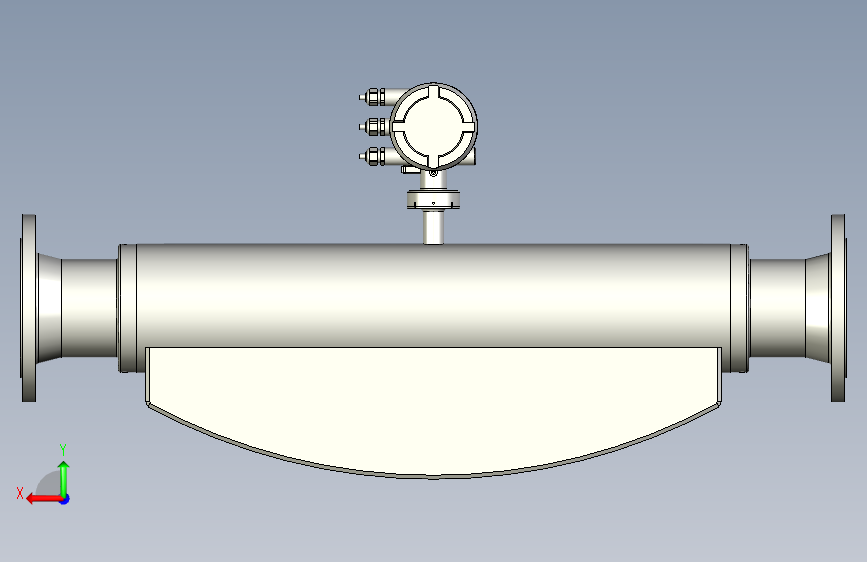 ABB流量测量计-FCB450_INCH.Y0.Y0.100R2.D2.A1.C.3.D1.G0.A 背面视图
