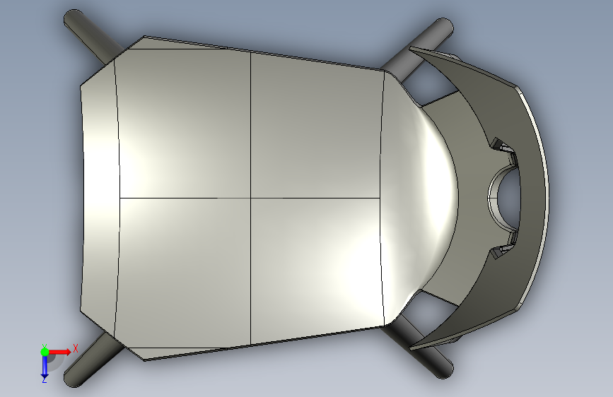 椅子 俯视图