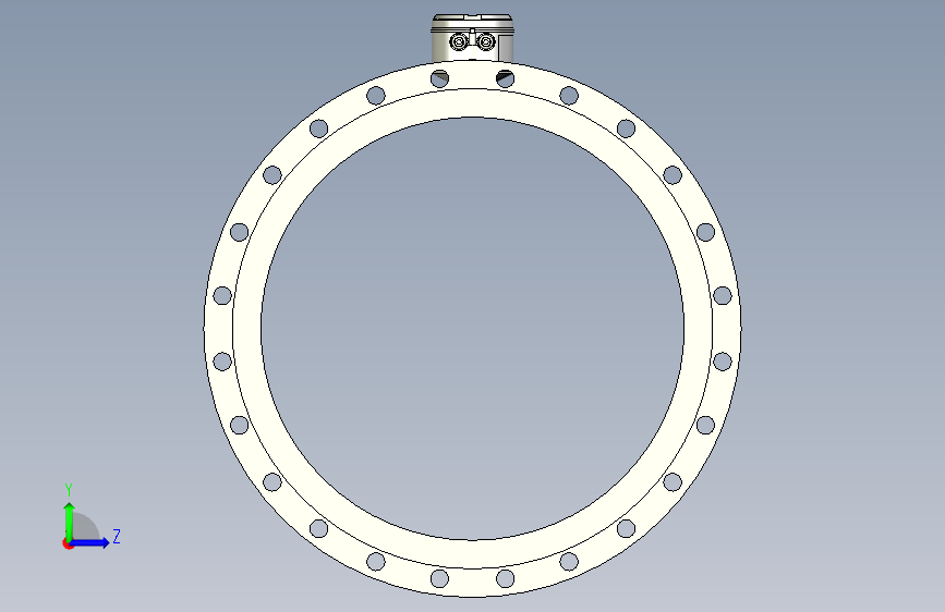 ABB流量测量计-FEP612.Y0.P1.0700.D1.R2.B.1.D.0.A.70.Y.0.Y0.A-CRA 左侧视图