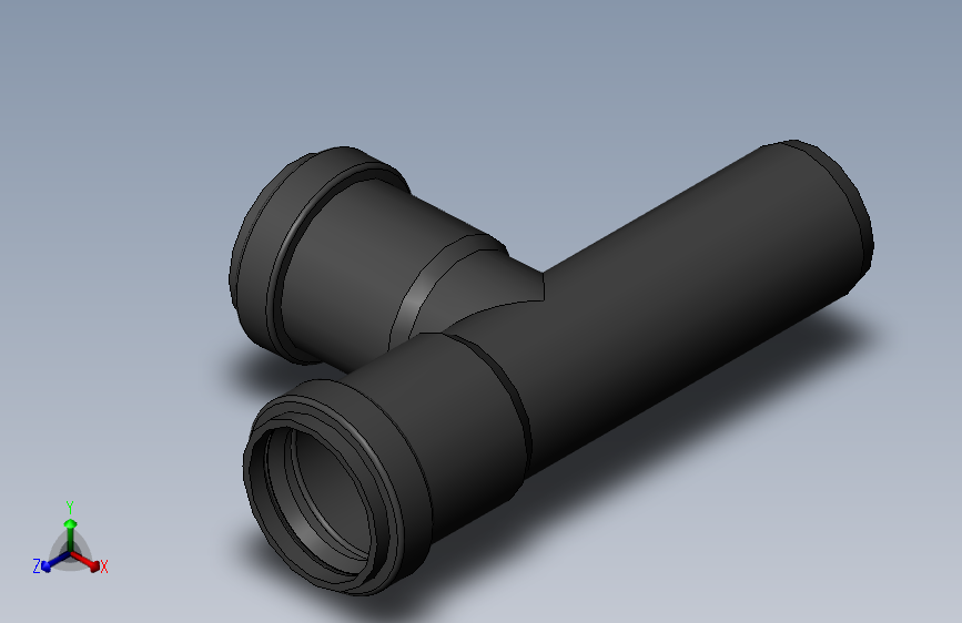 pvcdn32pipesbendsbranches1 6 STP SW_SOLIDWORKS 2020_模型图纸下载 懒石网