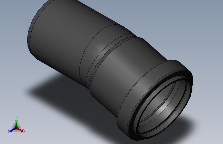 pvcdn50pipesbendsbranches1 5 STP SW_SOLIDWORKS 2020_模型图纸下载 懒石网
