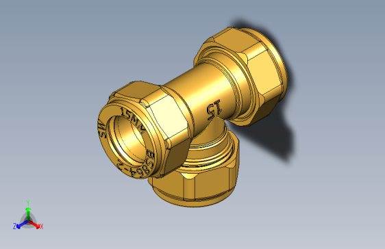 tee-piece-15mm-compression-fitting-brass-1 2 IGS INV