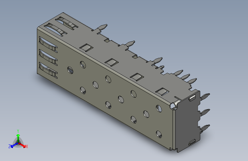 高速可插拔 IO-747370016_stp