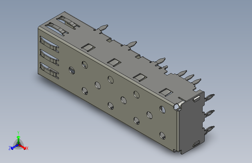 高速可插拔 IO-747370009_stp