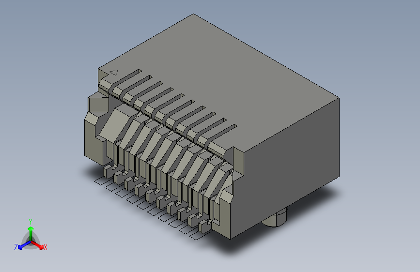高速可插拔 IO-744410010_stp