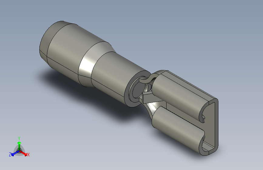 无焊端子快速断开-190190009_stp