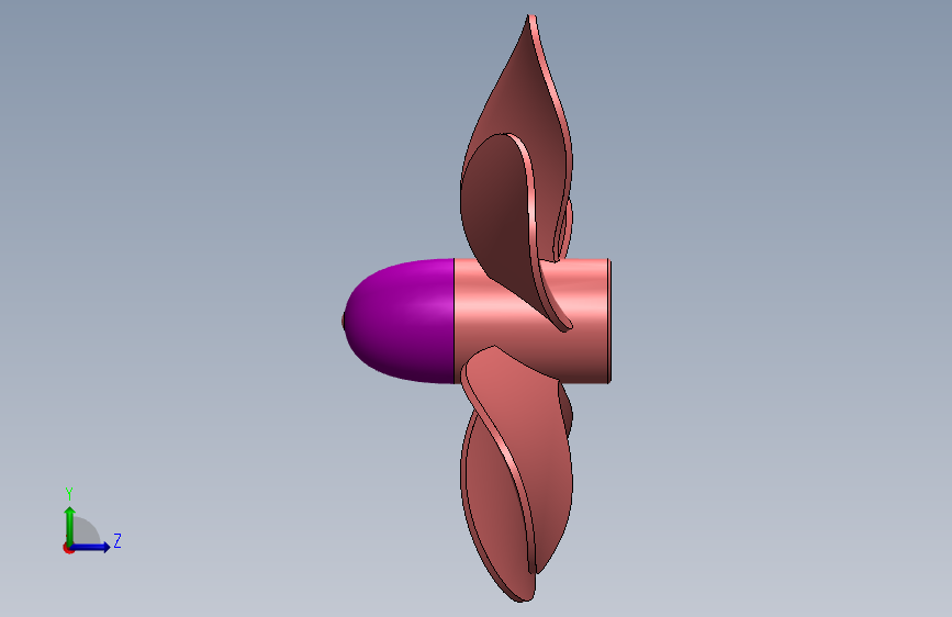 螺旋桨 Solidworks 2016 模型图纸下载 懒石网