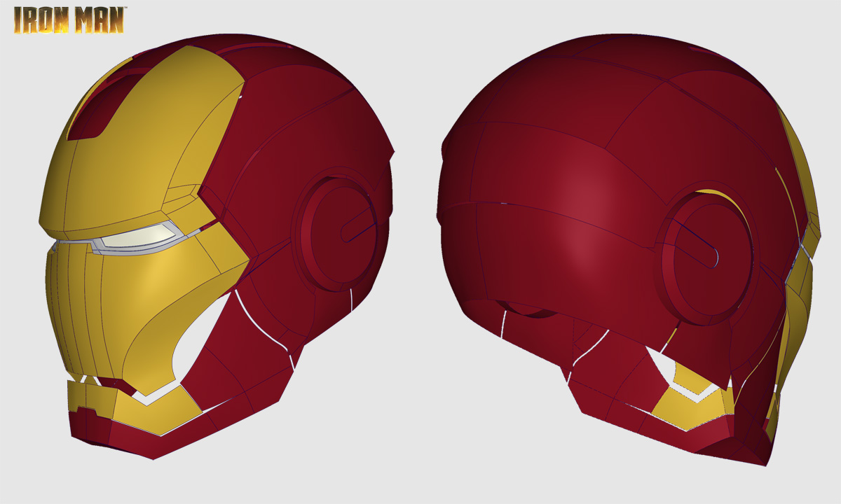 钢铁侠头盔