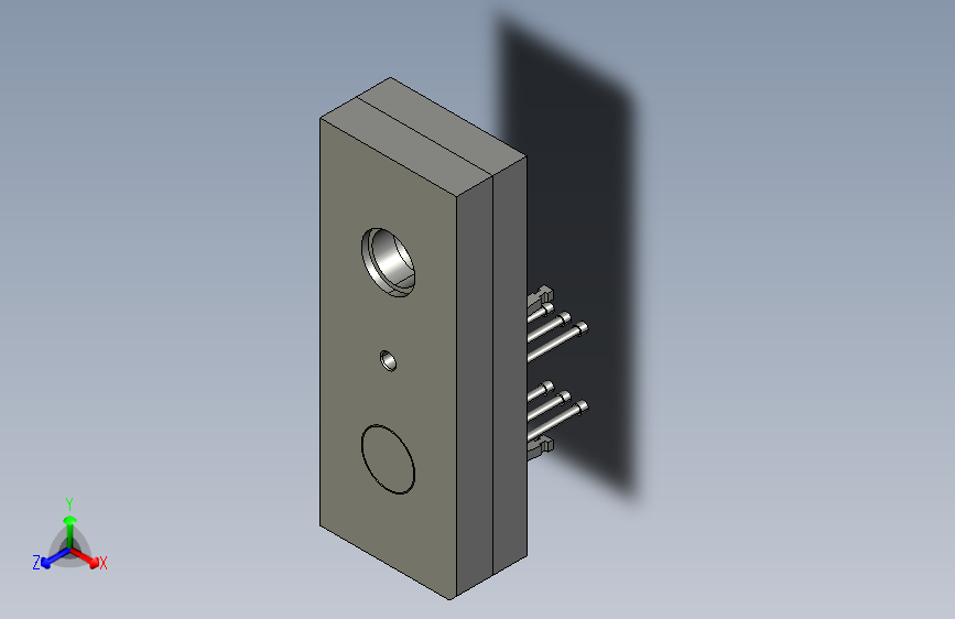 外壳注塑模具设计图三维Step+CAD+说明书