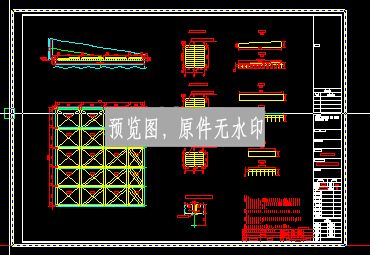 SCR反应器CAD图纸若干