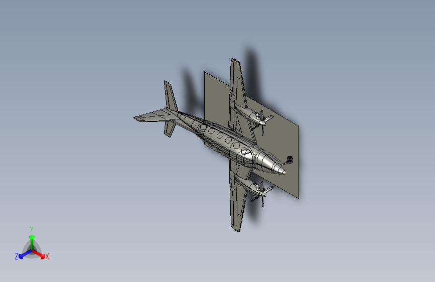 SV-11号客机飞机