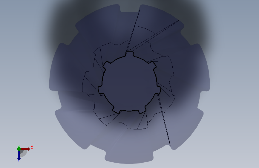 花瓶(11) 俯视图