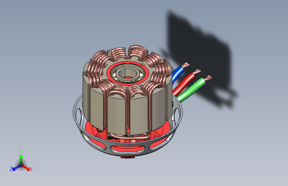 Kontronik Pyro 850电机内部结构图纸