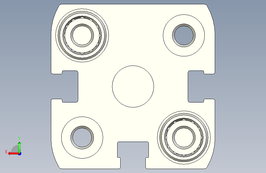 Festo-紧凑型气缸554226 ADNGF-20-40-P-A---(0) 背面视图