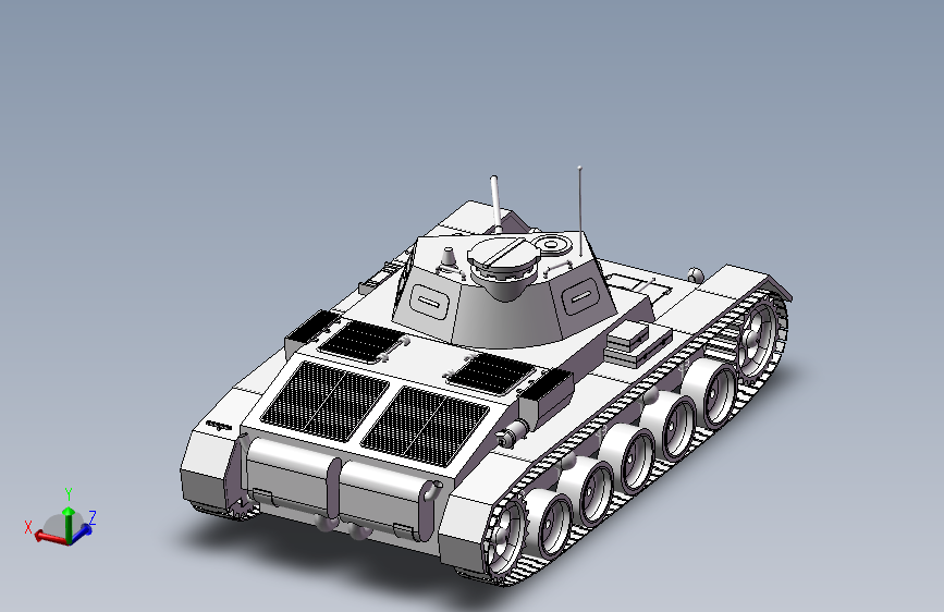 panzerⅢ轻型喷火坦克