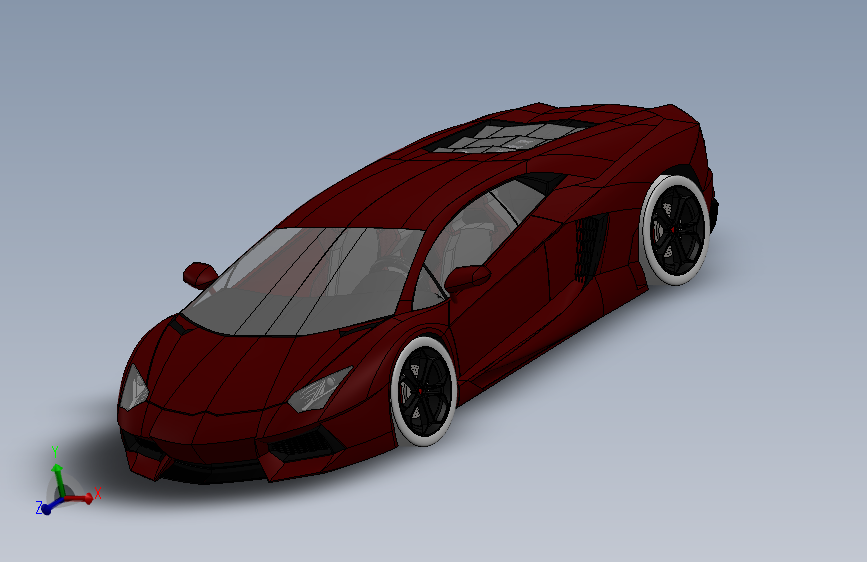 兰博基尼跑车aventador-75