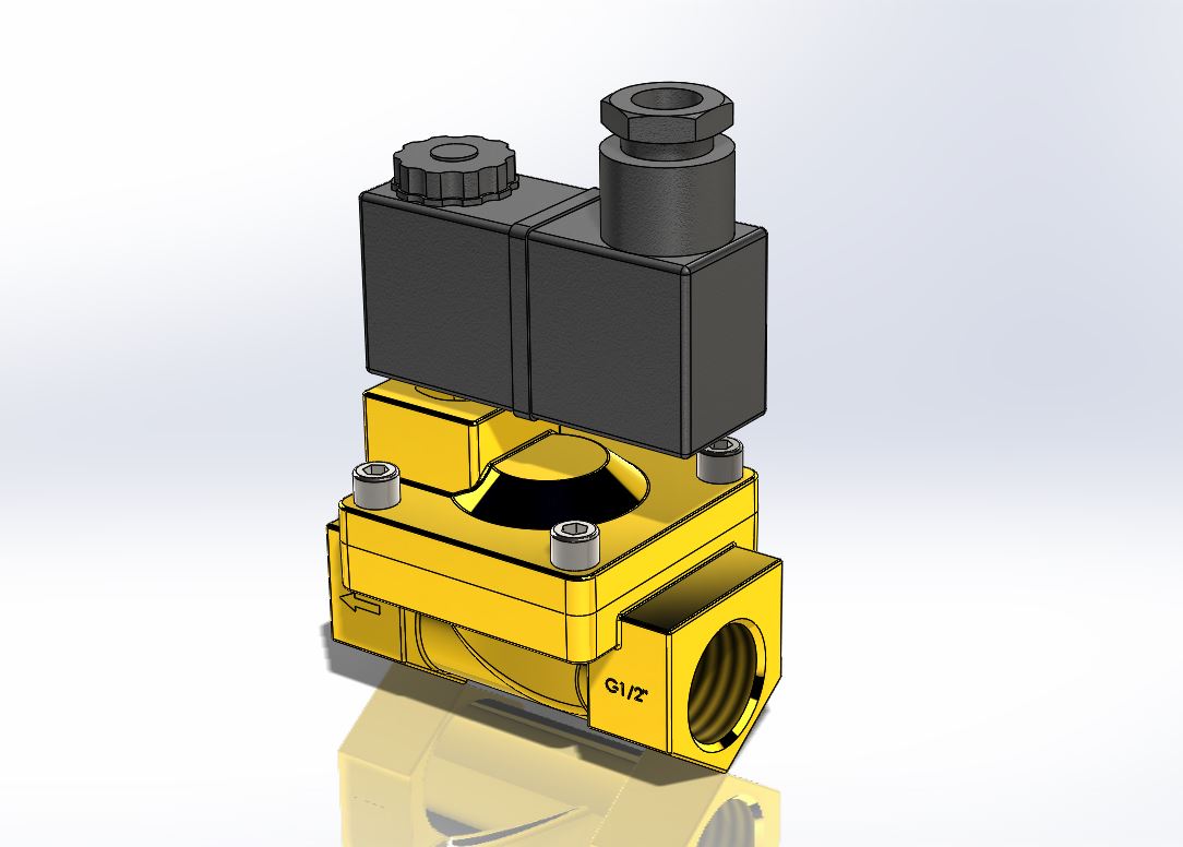 Olmia电磁阀G1-2英寸N-C 24V