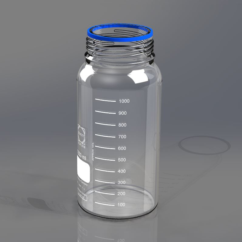 实验室瓶1l GL80溶液瓶