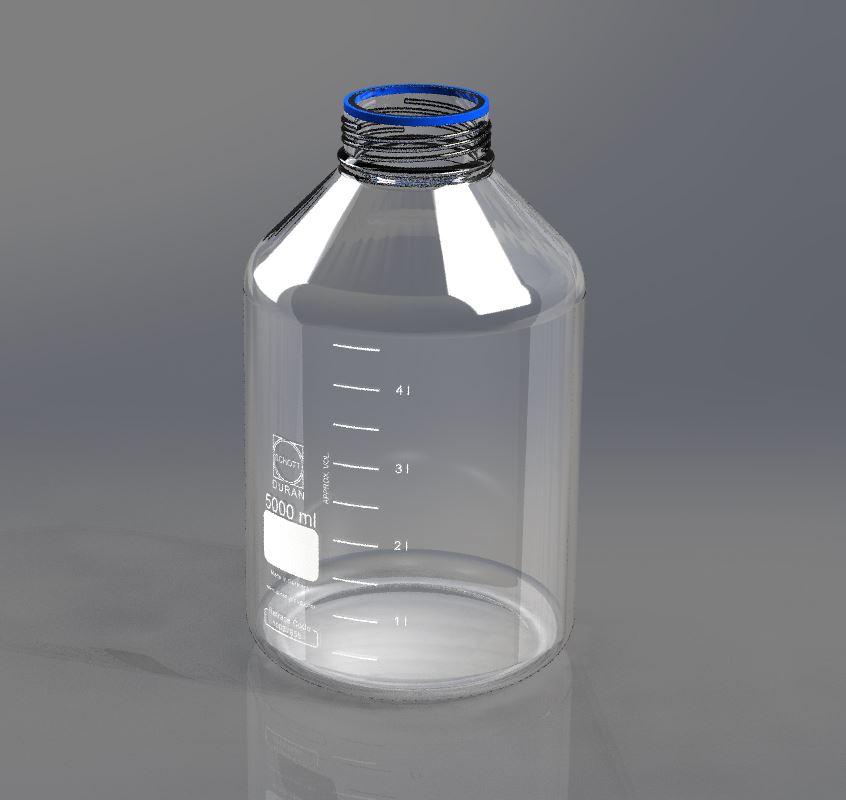 实验室瓶5l GL80溶液瓶