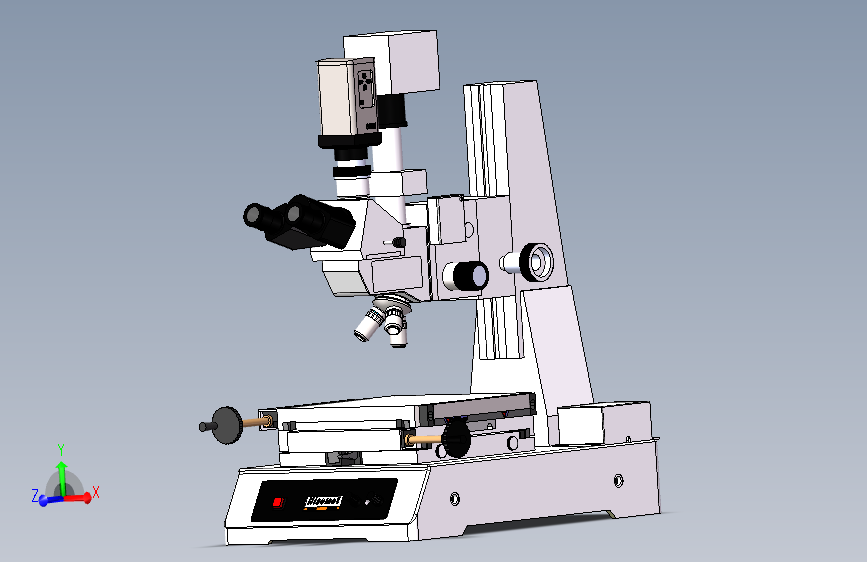 E0082-solidworks工具显微镜三维SW2012带参