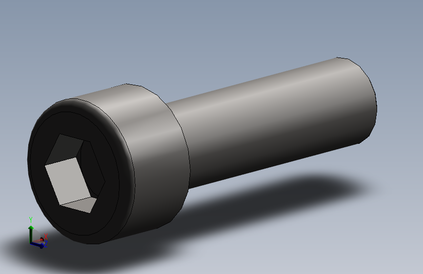 内六角圆柱头螺钉M6×20