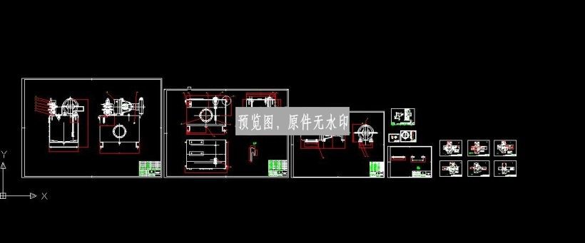 液压泵站结构套图CAD图纸