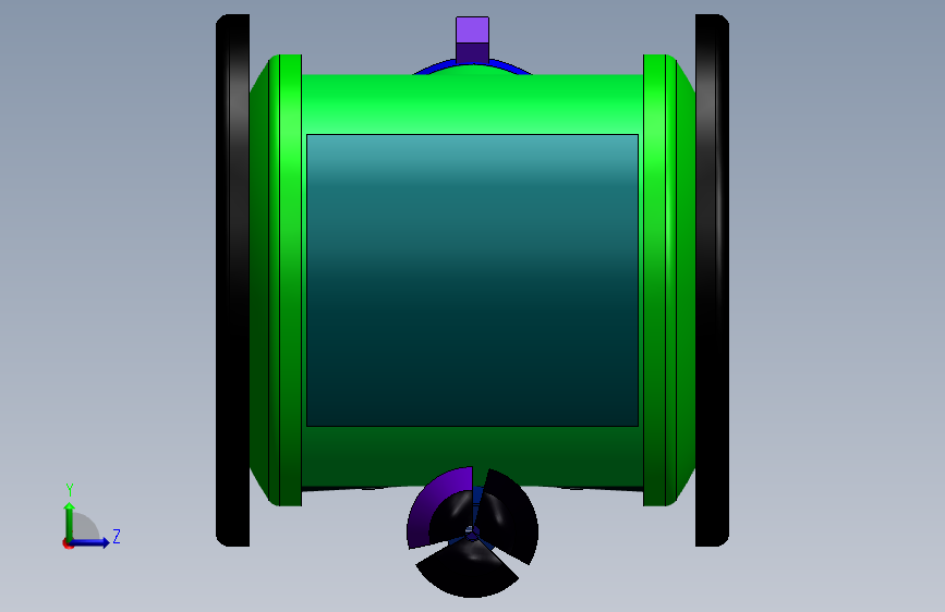 User Library-LBV150 Seabotix 左侧视图