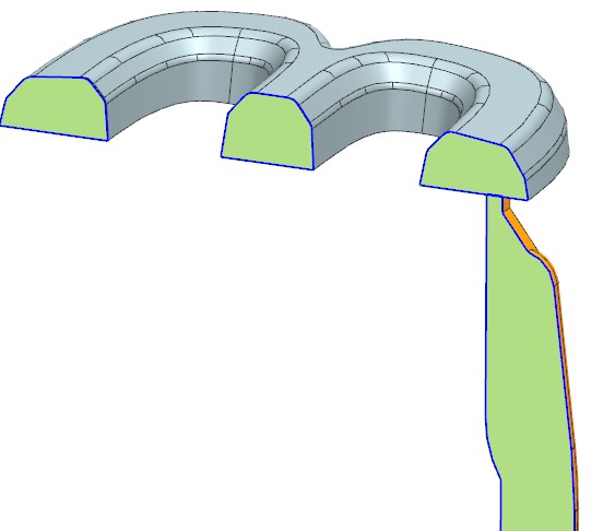 汽车字牌注塑模具