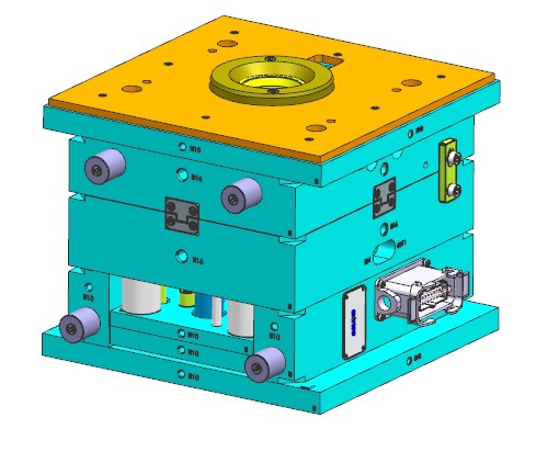 汽车字牌注塑模具