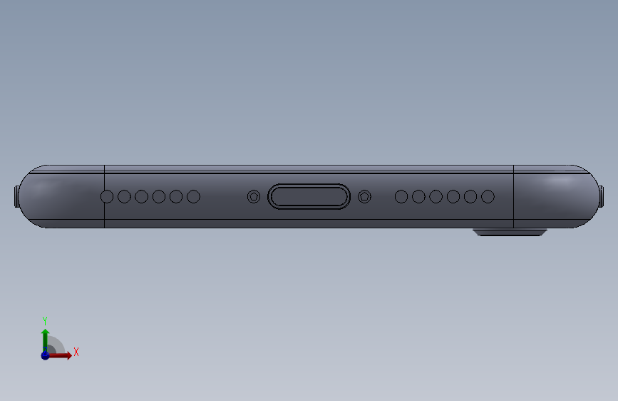 iphone8模型 正面视图