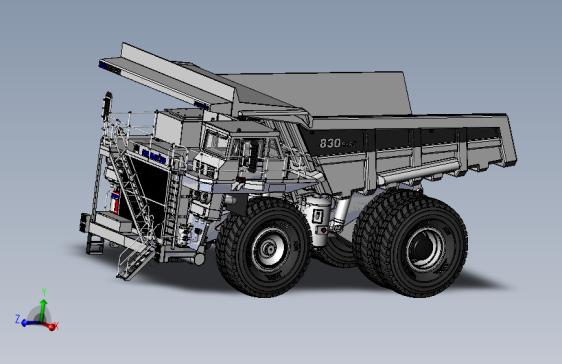 komatsu（小松）830E-AC矿用自卸卡车