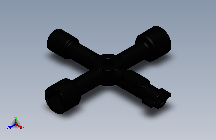 4向家用实用钥匙