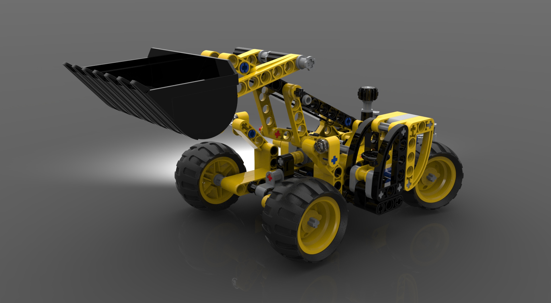 乐高技术#42004伸缩式装卸机