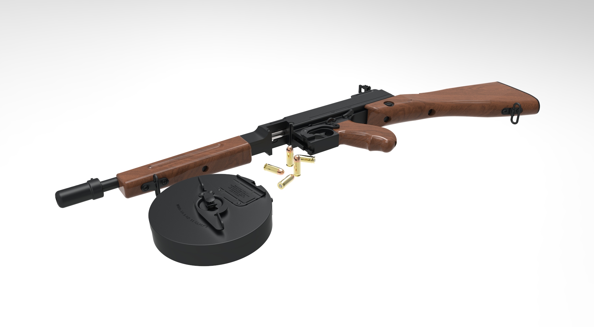 汤普森. 45口径冲锋枪