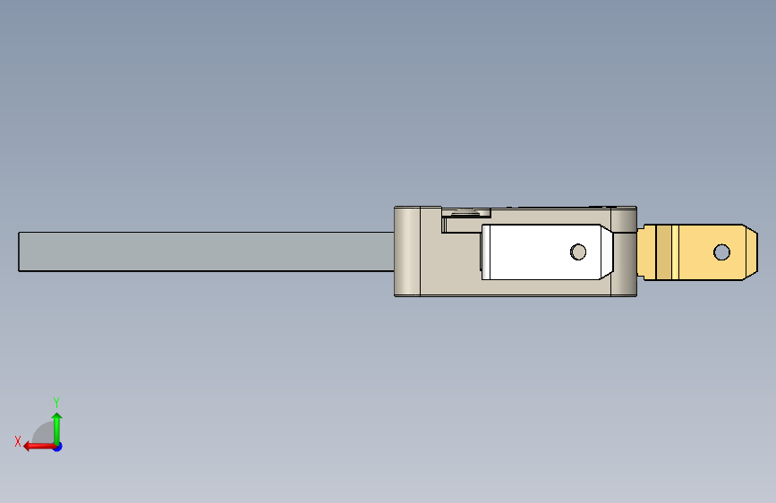 微动开关D459-V3LL RS 159-4433_SOLIDWORKS 2012_模型图纸下载 – 懒石网