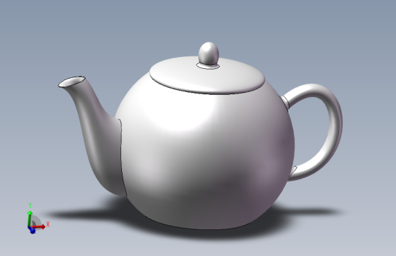 小茶壶 盖+壶体
