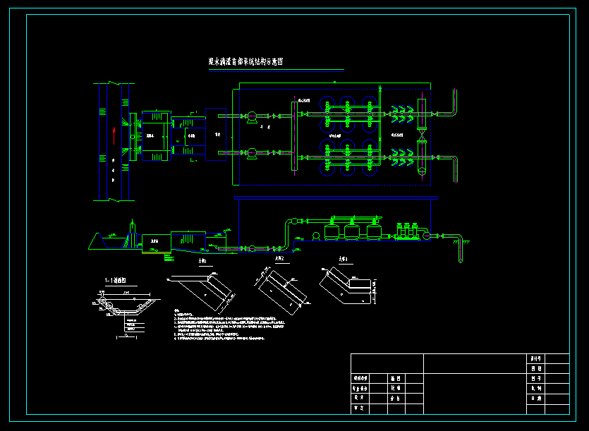 棉花膜下滴灌工程设计图