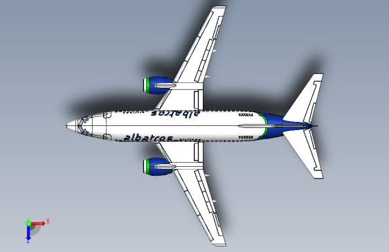 B737-500波音客机