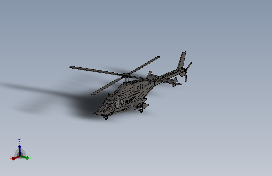 直升机airwolf