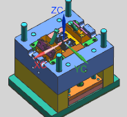 玩具赛车车头注塑模具设计