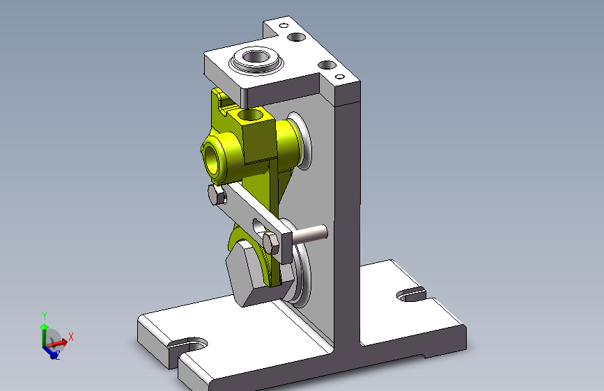 CA6140拨叉夹具设计-钻螺纹孔M22三维SW+CAD+说明书