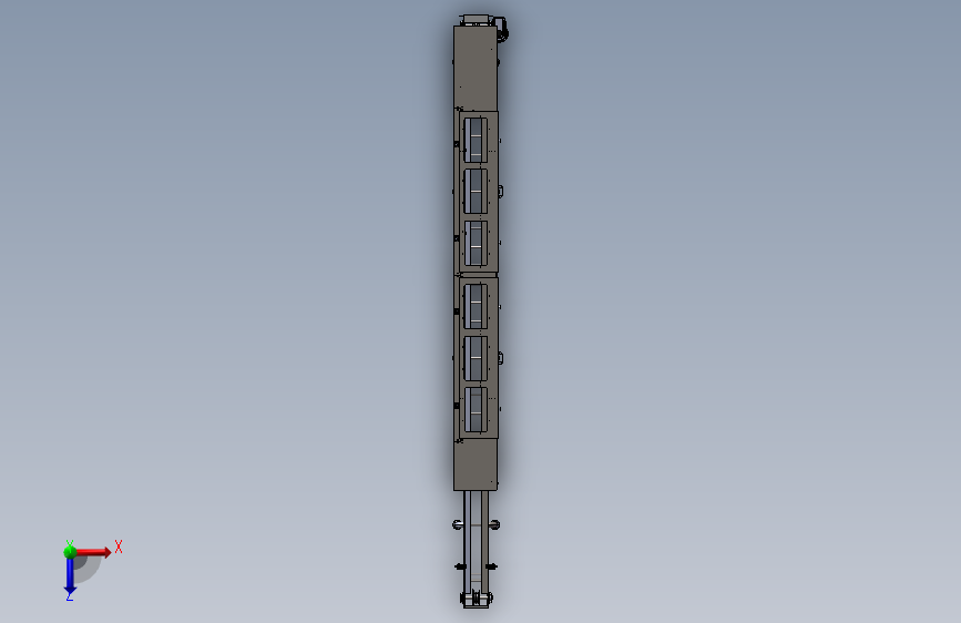 B3186-5.1米0.2米皮带输送机_SOLIDWORKS_模型图纸下载 – 懒石网
