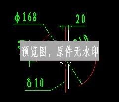 DN100-00旋流除砂器CAD图纸