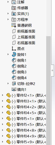 抽油杆扶正器三维SW模型