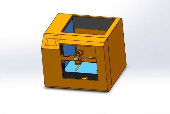 FDM 3D打印机三维模型